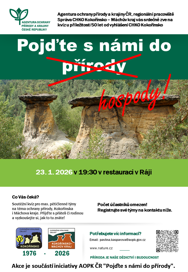 Pozvánka na hospodský kvíz v Ráji.